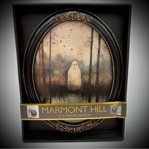 Marmont Hill Ghost Framed Wall Art HALLOWEEN Decor Spooky 11x14